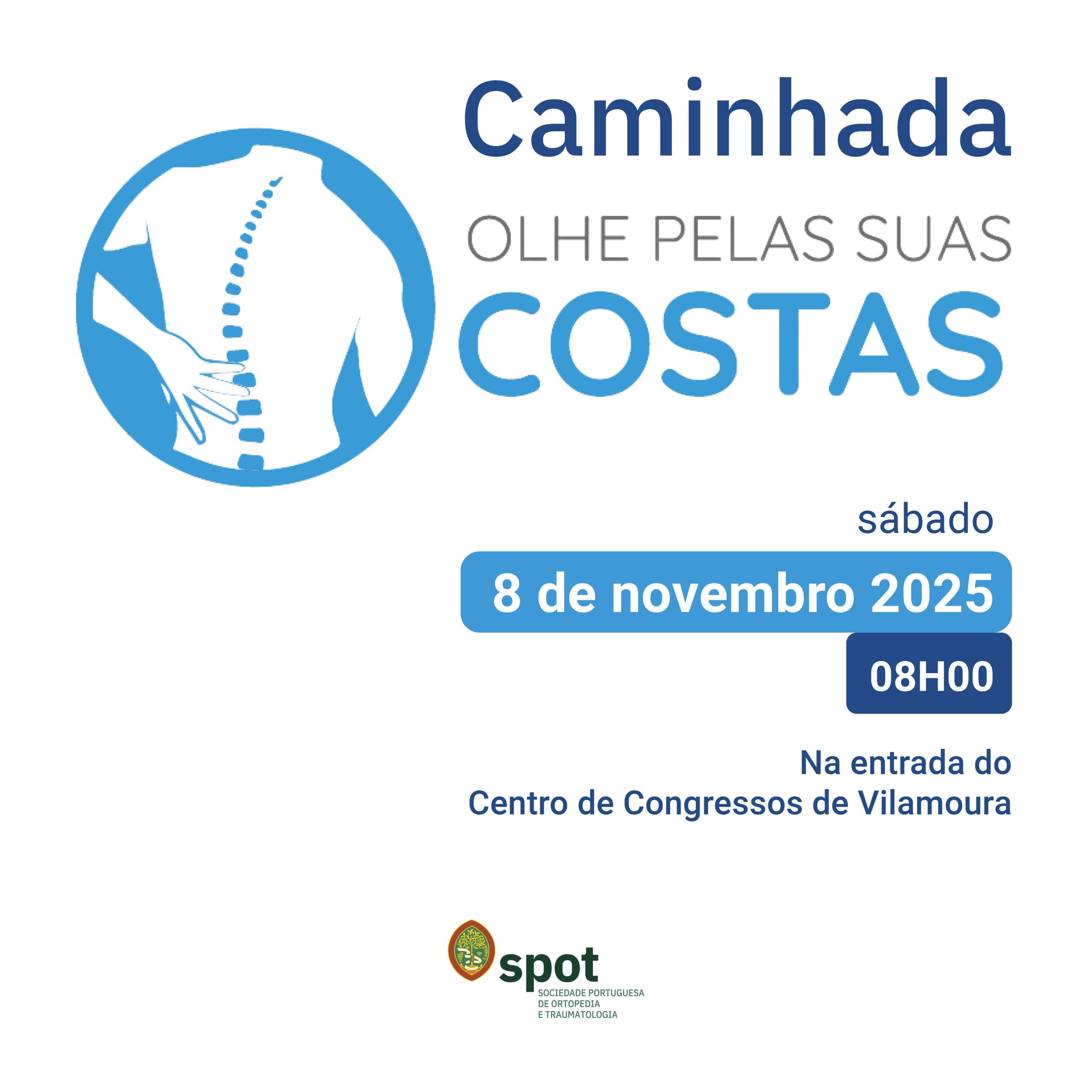 SPOT organiza caminhada “Olhe pelas Suas Costas” em Vilamoura
