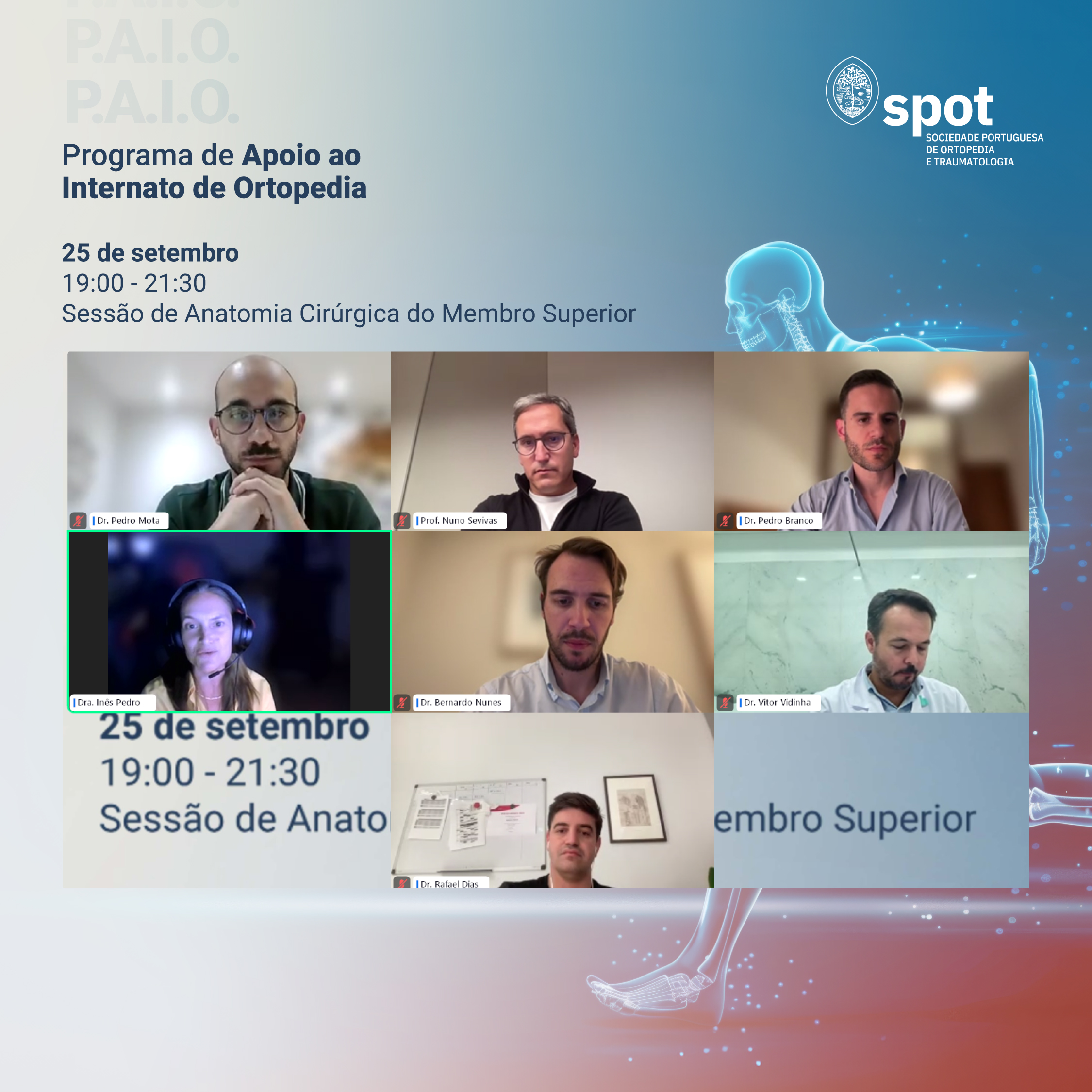 Especialistas discutem abordagens cirúrgicas do membro superior em webinar